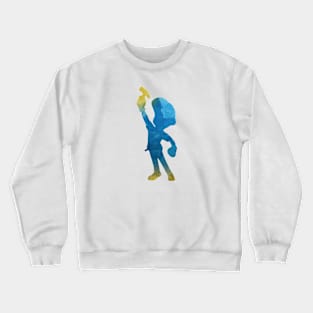 Character Inspired Silhouette Crewneck Sweatshirt